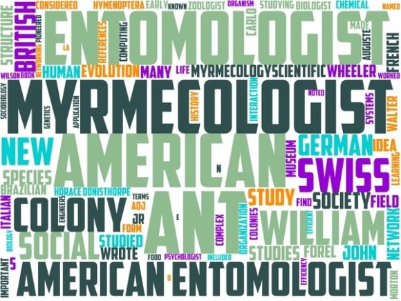 Myrmecology Wordart Tie Dye