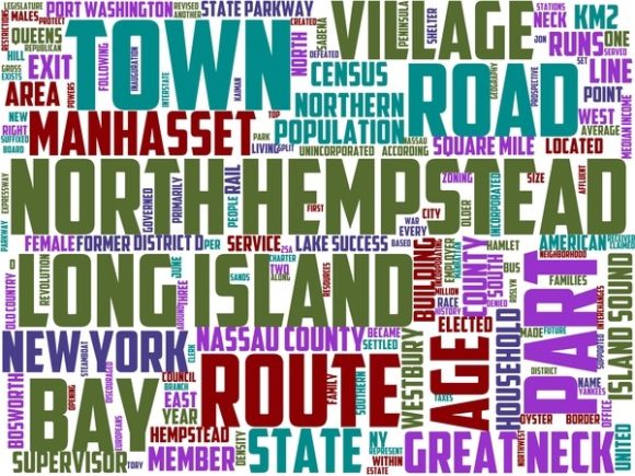 North Hempstead Wordart Sticker.jpg: Inspire Creativity Across Crafts and Commerce