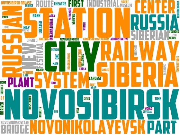 Novosibirsk Wordart Crafting.jpg: A Hand-Drawn Word Cloud for Creative Projects